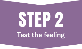 Test the feeling